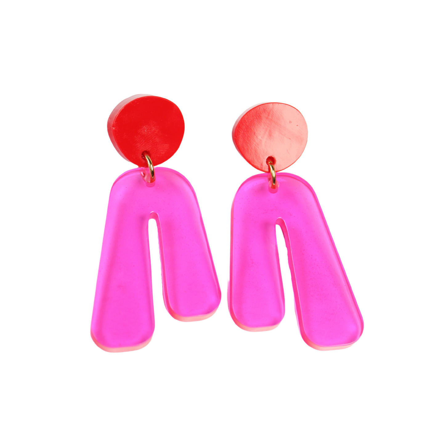 Pendientes Chroma Rosa