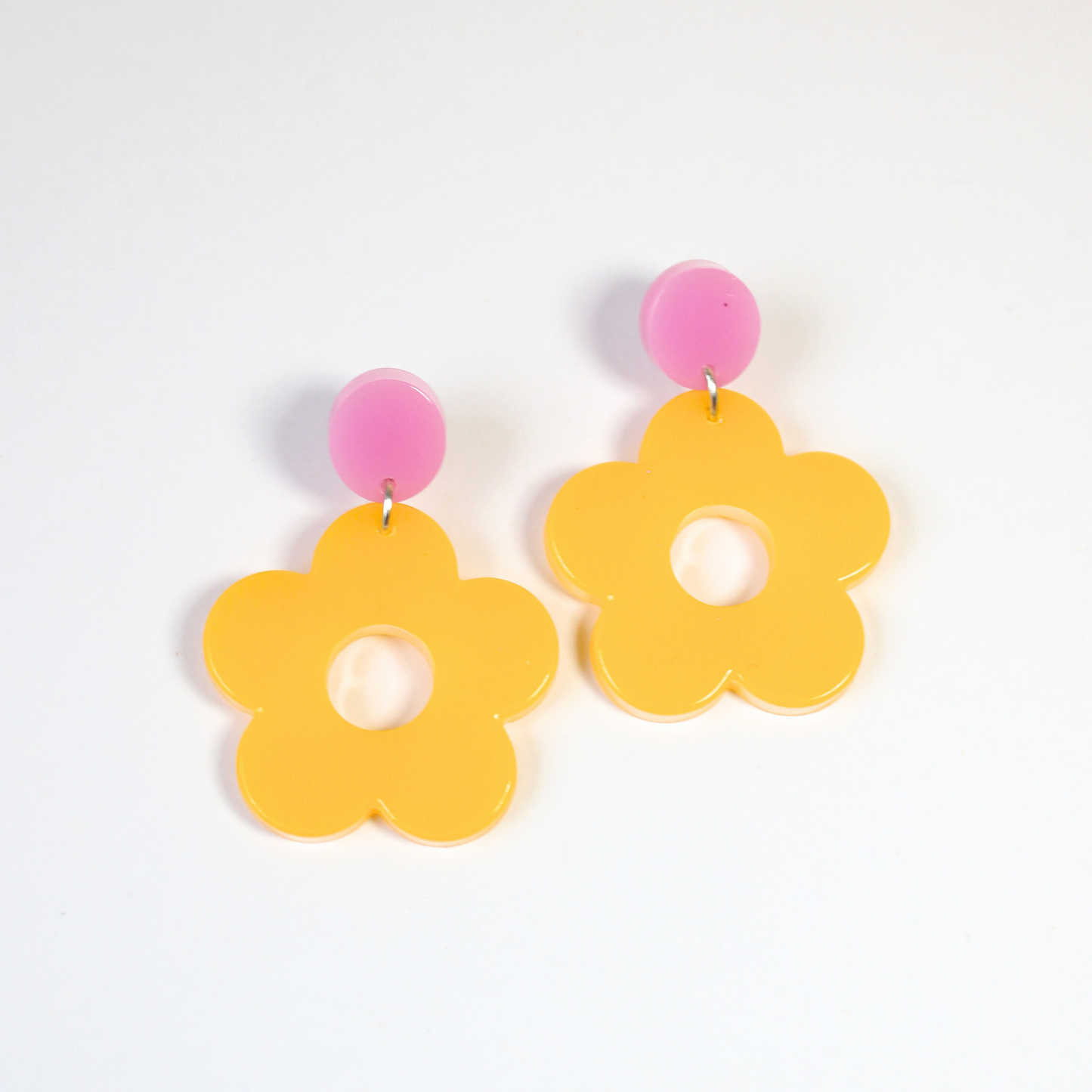 Pendientes Flor Duo