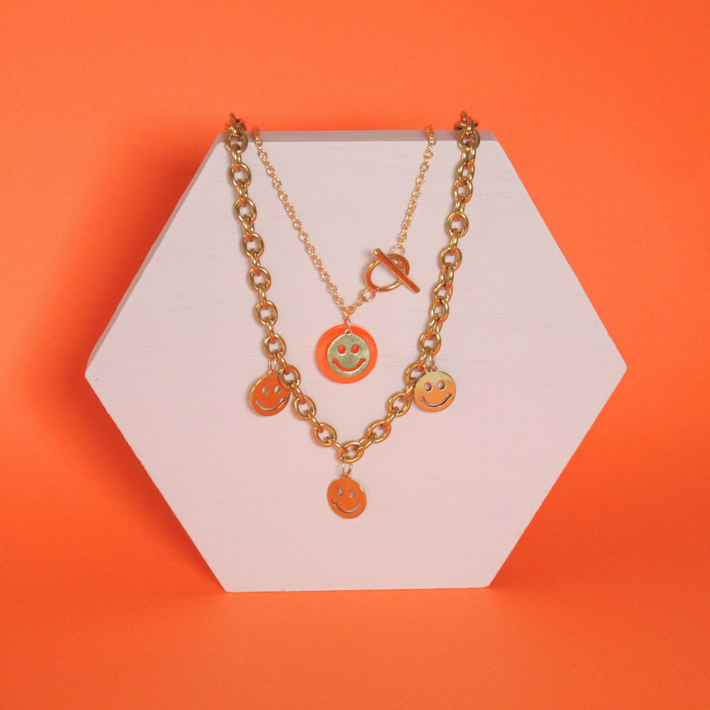Collar charms Smile