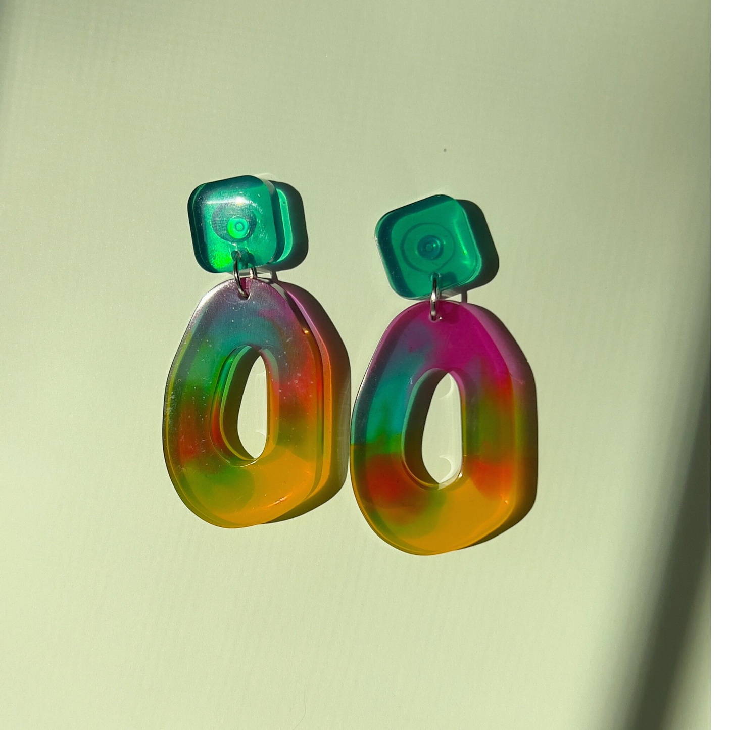 Pendientes Tie-Dye Ziggy