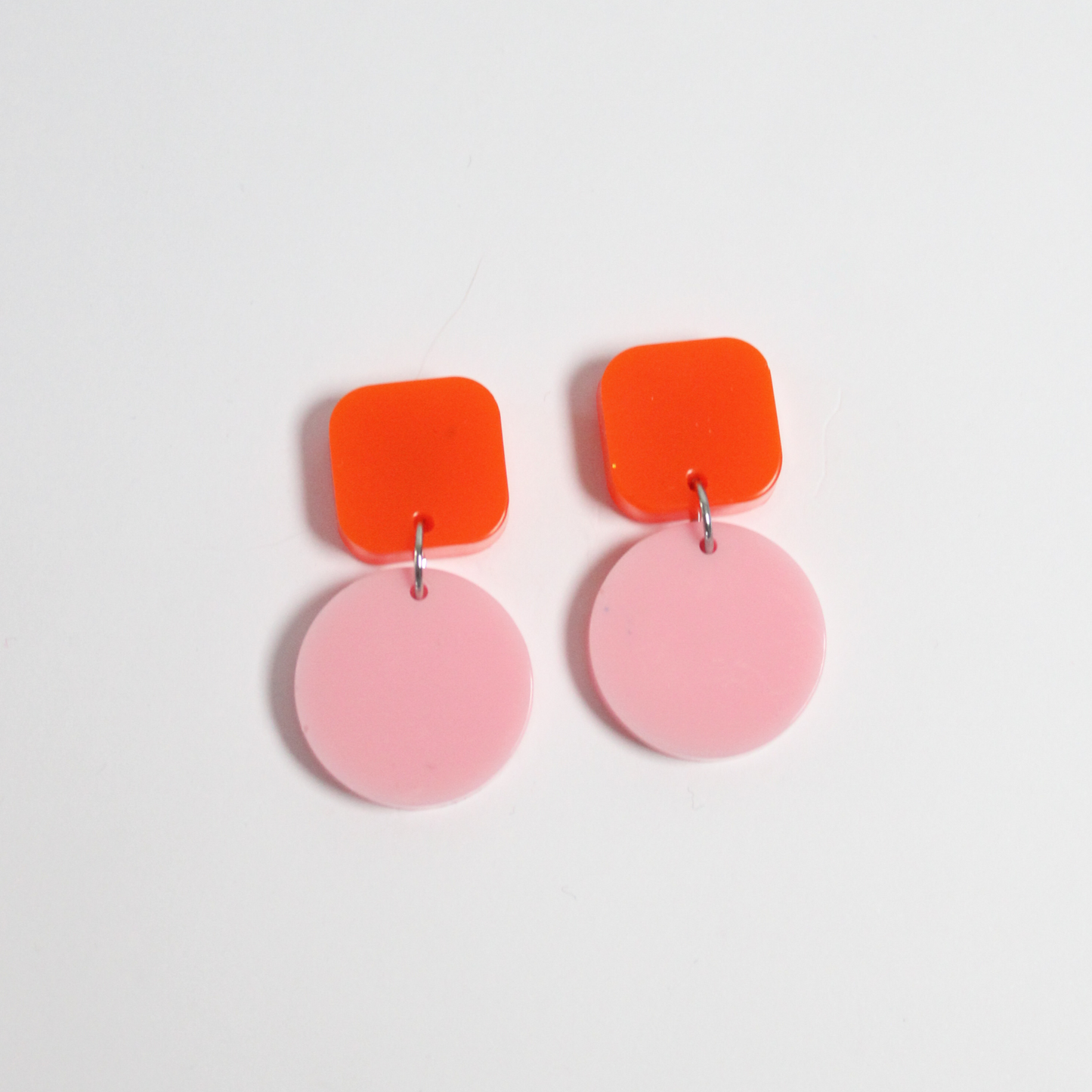 Pendientes duo de color