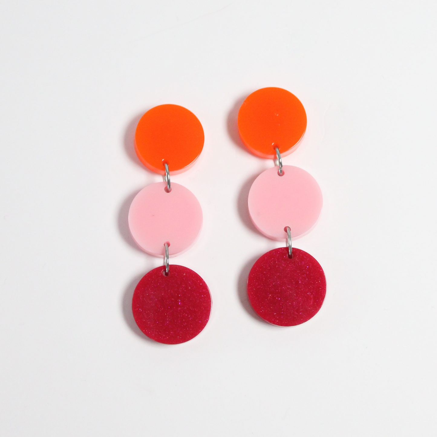 Pendientes trio de color