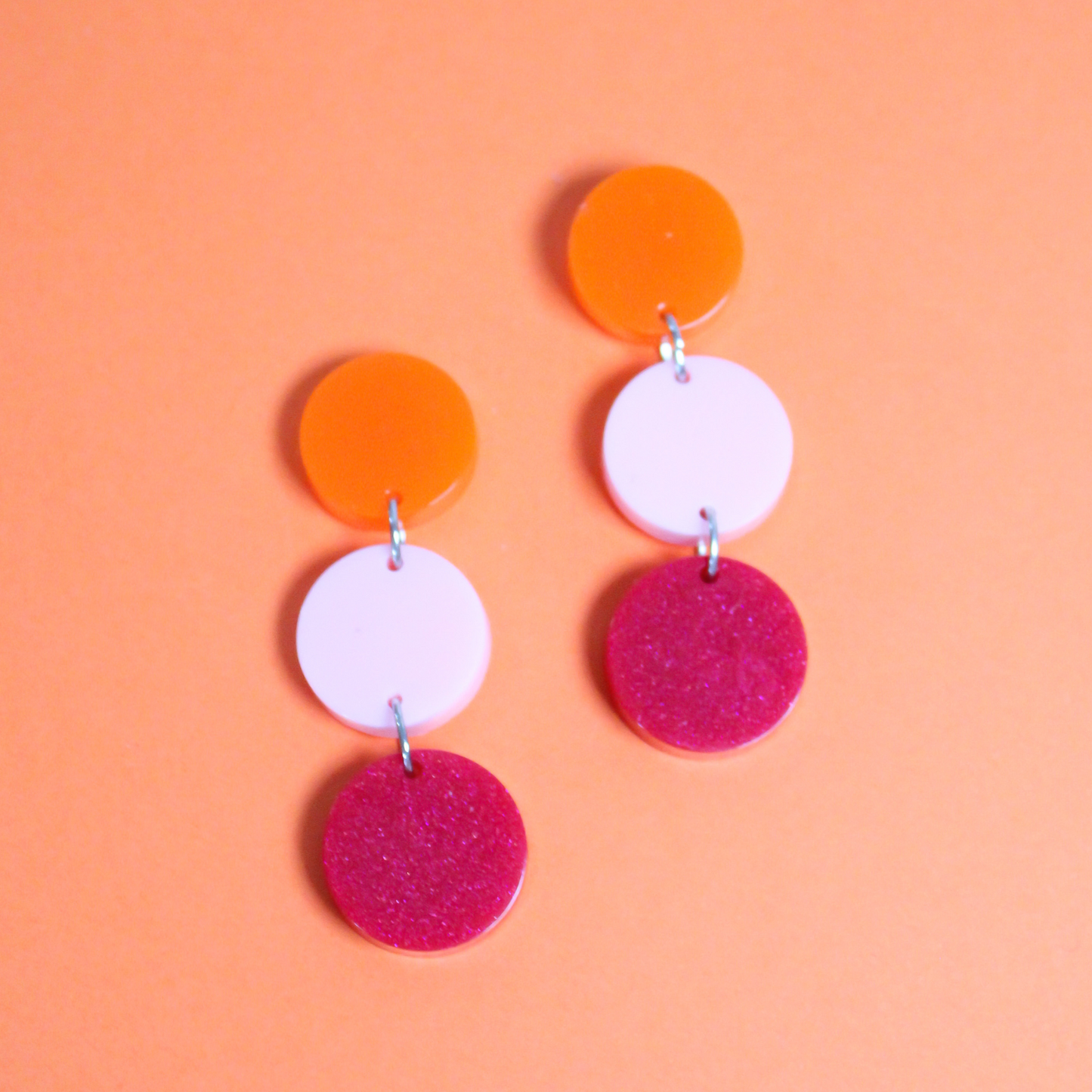 Pendientes trio de color