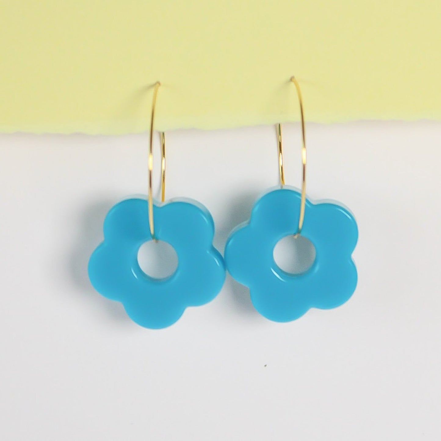 Pendientes Flor Happy flower aro