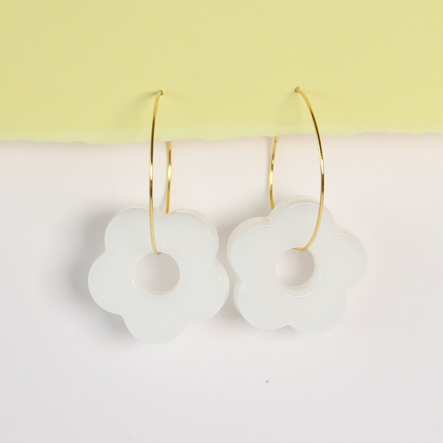 Pendientes Flor Happy flower aro