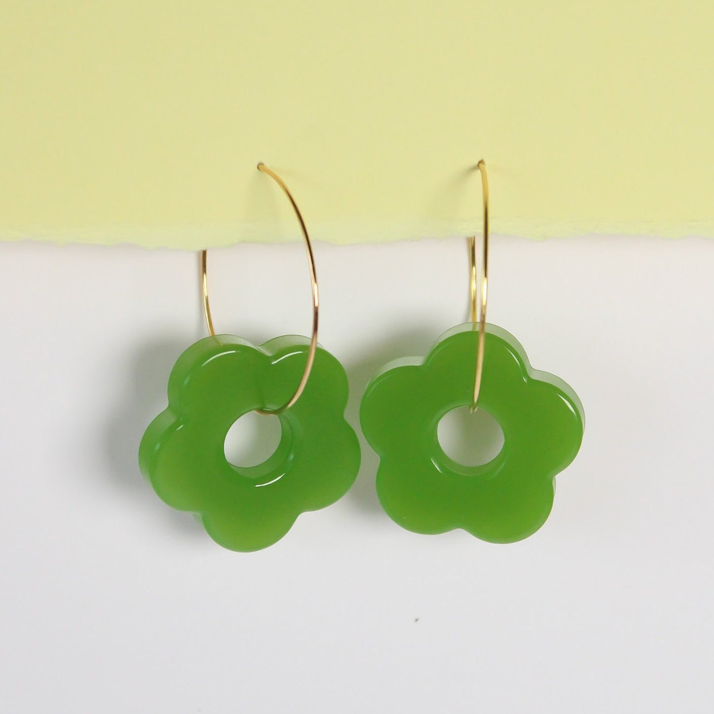 Pendientes Flor Happy flower aro