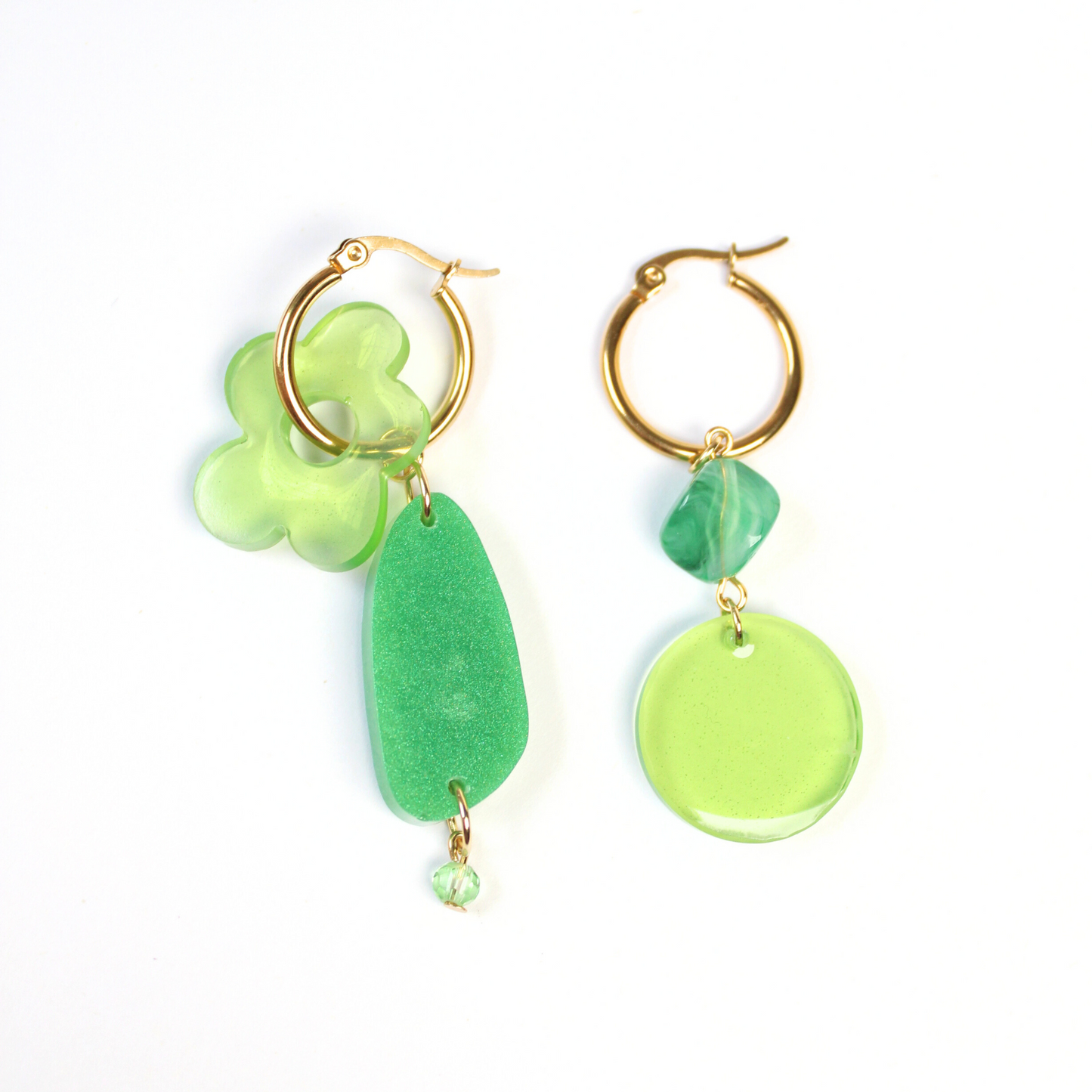 Pendientes Matcha