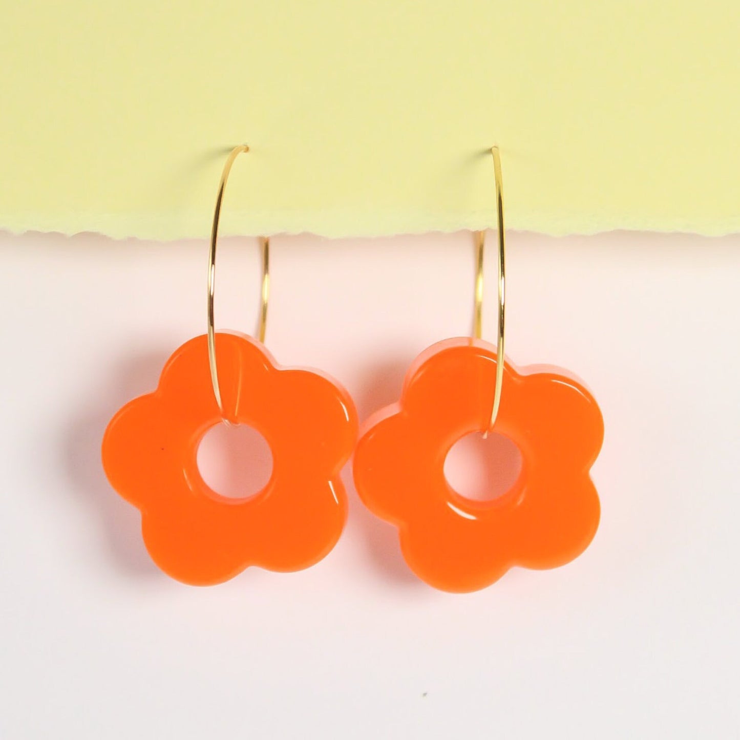 Pendientes Flor Happy flower aro